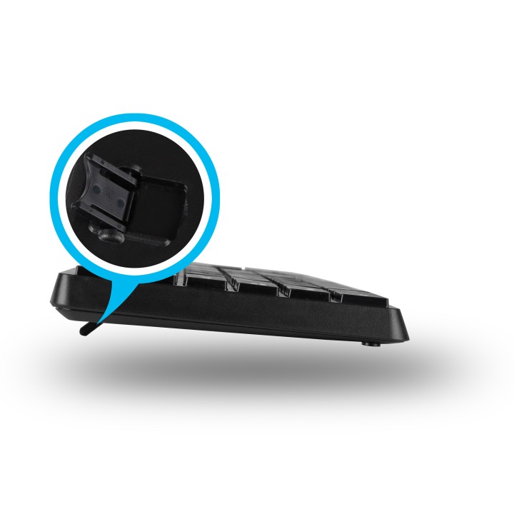 T+Ratón NGS Multimedia RF 1000dpi Negro (ALLUREKIT)