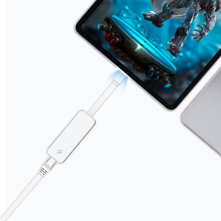 Adaptador TP-Link USB-C 3.0 a RJ45 Blanco (UE300C)