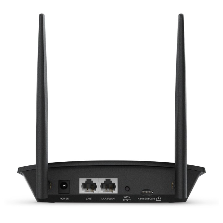 Router TP-Link WiFi 4 2.4GHz 2xRJ45 4G Negro (TL-MR100)