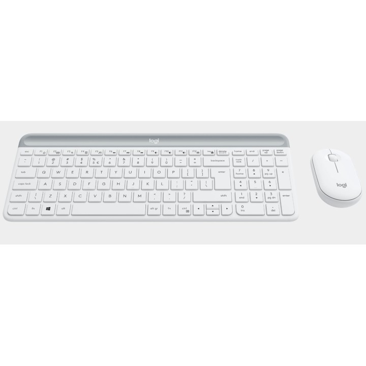 T+Ratón LOGITECH MK470 RF 1000dpi Blanco (920-009199)