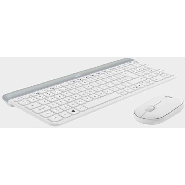 T+Ratón LOGITECH MK470 RF 1000dpi Blanco (920-009199)