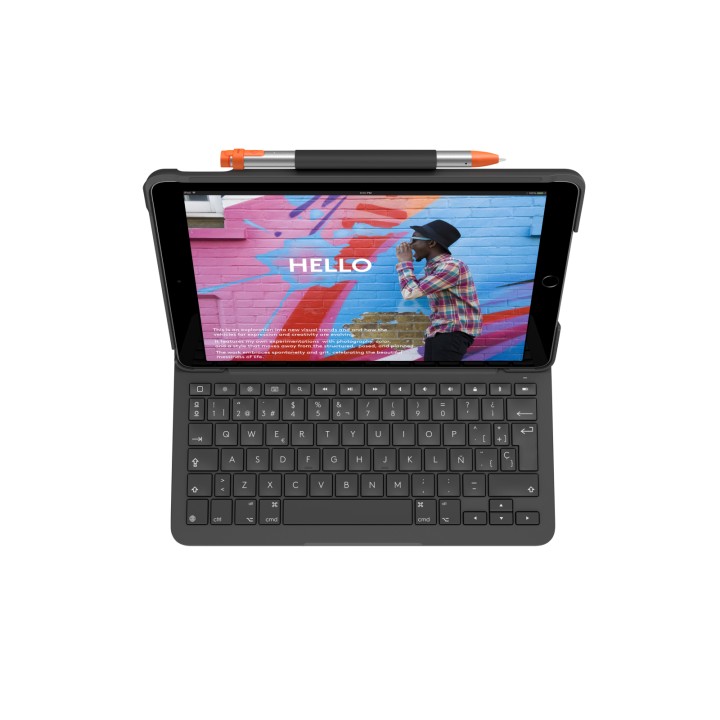 Funda+Teclado LOGITECH 10.2" iPad Grafito (920-009487)