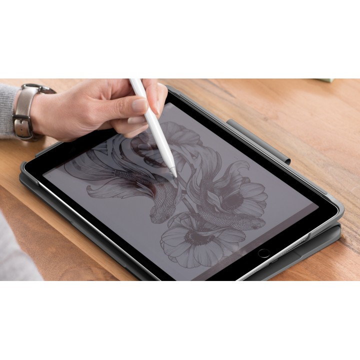 Funda+Teclado LOGITECH 10.2" iPad Grafito (920-009487)