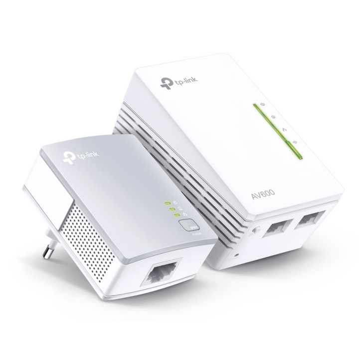 Powerline TP-Link AV600 WiFi Kit 2 Blanco (WPA4221 KIT)