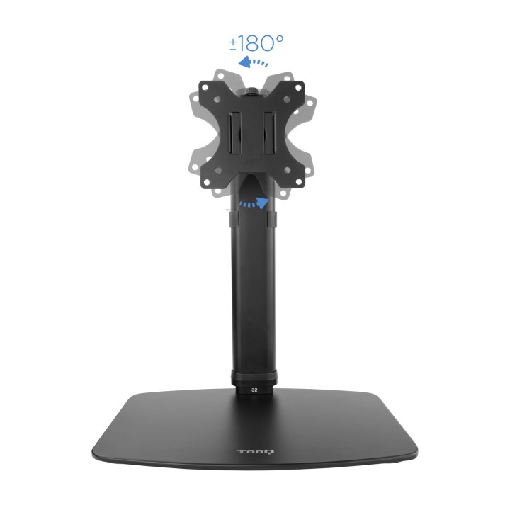 Soporte Mesa TooQ 17"-27" Gira/Inclina 6Kg (DB1127TN-B)
