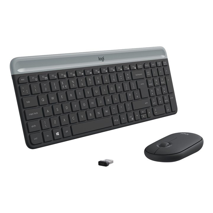 T+Ratón LOGITECH MK470 RF 1000dpi Negro (920-009198)