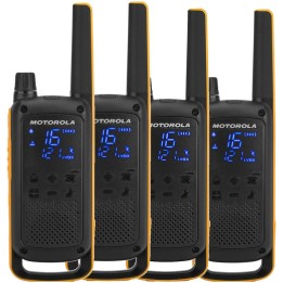 Walkie Talkie Motorola T82 Pack 4 (59T82EXQUADPACK)