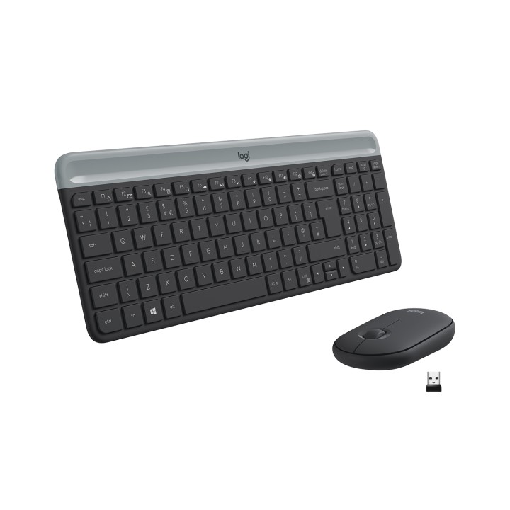 T+Ratón LOGITECH MK470 RF 1000dpi Negro (920-009198)