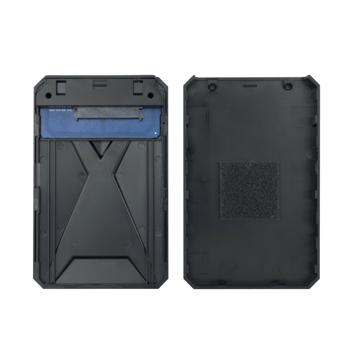Caja TooQ SSD/HDD 2.5" USB 3.0 Negra (TQE-2550BL)