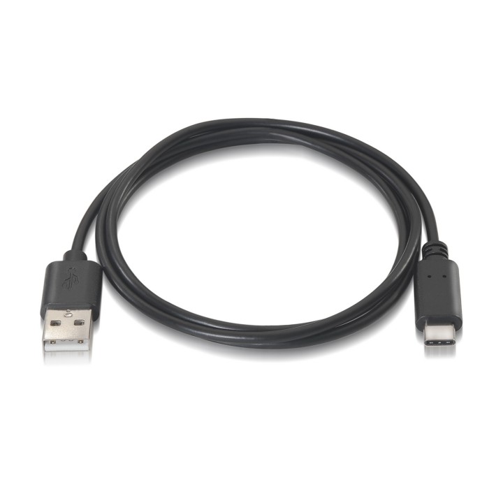 Cable AISENS USB-C/M a USB-A/M 0.5m Negro (A107-0050)