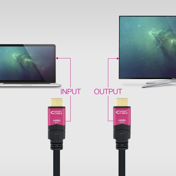 Nanocable HDMI A/M a HDMI A/M 30m Negro (10.15.3730)