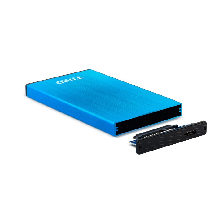 Caja TooQ HDD 2.5" SATA USB 3.0 Azul (TQE-2527BL)
