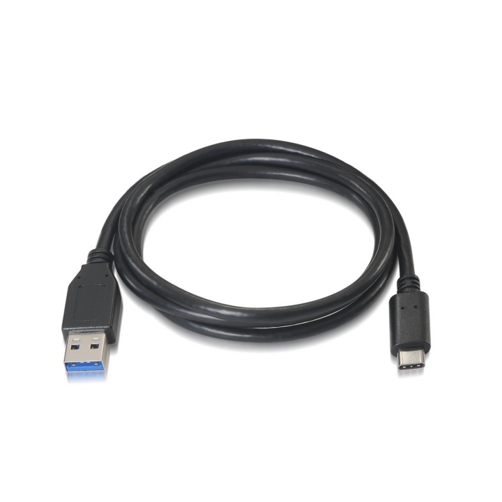 Cable AISENS USB-C/M a USB-A/M 1m Negro (A107-0060)