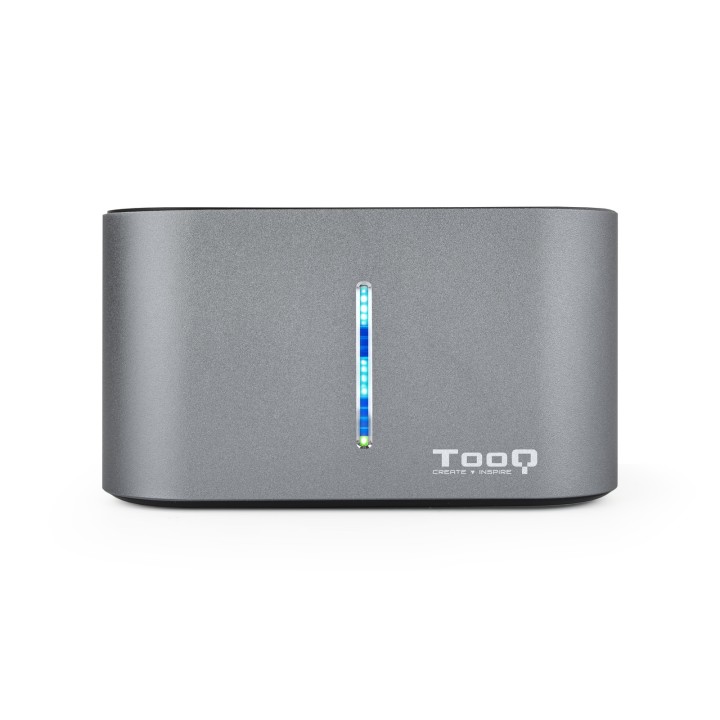 Dock Station TooQ 2.5"/3.5" USB3.0/3.1 Gris (TQDS-805G)