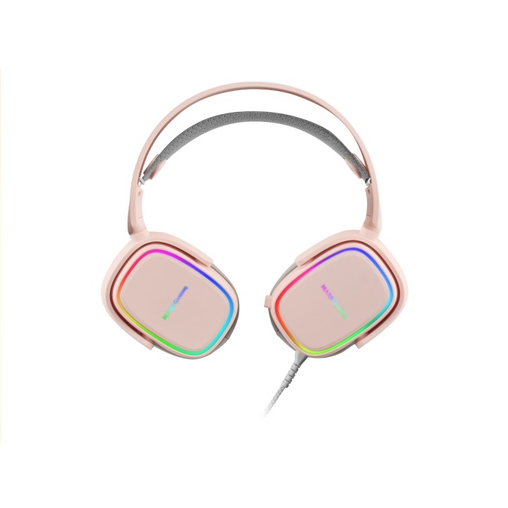 Auric+Micro Mars Gaming RGB Flow 3.5mm USB Rosa (MHAXP)