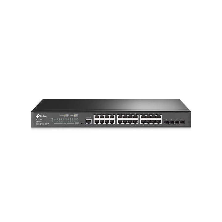 Switch TP-Link 24xRJ45 4XSFP Rack 1U Negro (TL-SG3428)