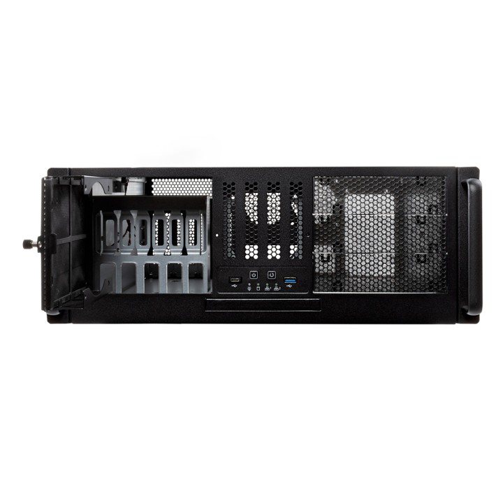 Caja Rack UNYKA 4329 19" 4U 8 Bahías ATX USB3.0 (51915)