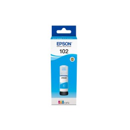Botella Tinta Epson EcoTank 102 Cian 70ml (C13T03R240)