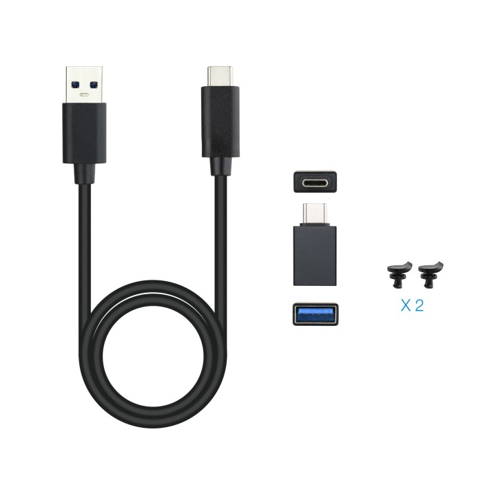 Caja TooQ SSD M.2 SATA USB 3.0 Negra (TQE-2280B)
