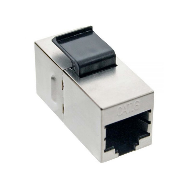 Adaptador AISENS RJ45/H a RJ45/H UTP Plata (A139-0300)