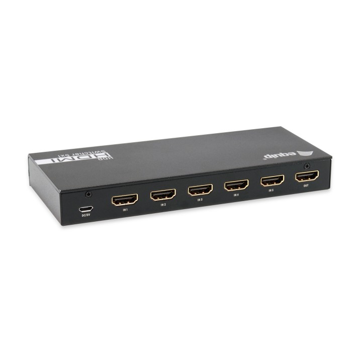 Switch EQUIP 5xHDMI Entrada 1xHDMI Salida (EQ332726)