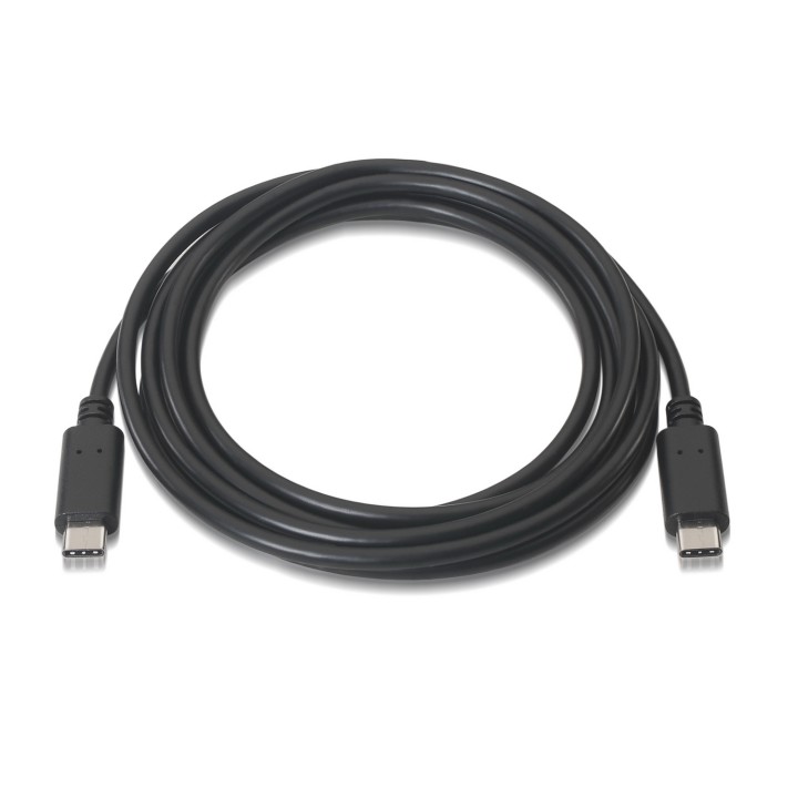 Cable AISENS USB-C/M a USB-C/M 1m Negro (A107-0056)