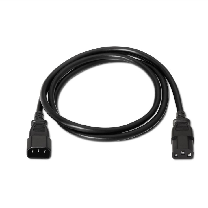 Cable CPU AISENS C13/H a C14/M 1.5m Negro (A132-0171)