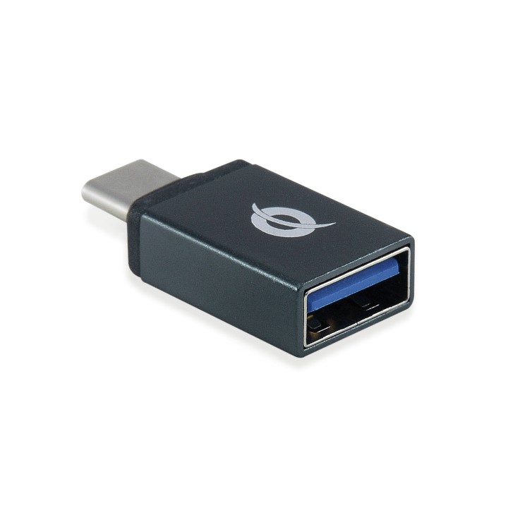 Hub CONCEPTRONIC 4xUSB 3.0+Adaptador USB-C (HUBBIES04B)