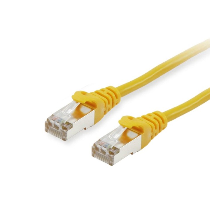 Cable EQUIP RJ45 Cat.6a S/FTP 1m Amarillo (EQ606303)