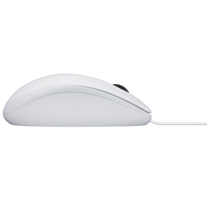 Ratón LOGITECH B100 Óptico USB-A Blanco (910-003360)
