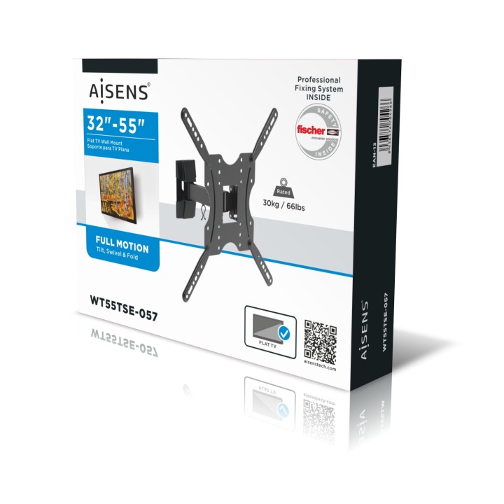 Soporte Pared AISENS 32"-55" Gira/Inclina (WT55TSE-057)