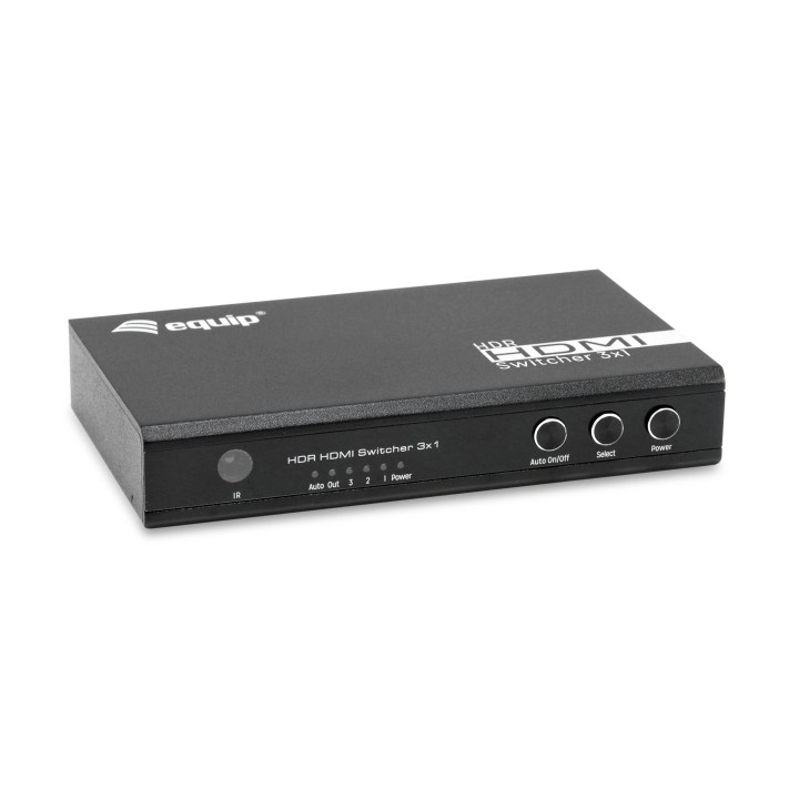 Switch EQUIP 1xHDMI Salida 3xHDMI Entrada (EQ332725)