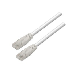 Cable AISENS RJ45 Cat.6 UTP AWG24 3m Blanco (A135-0252)