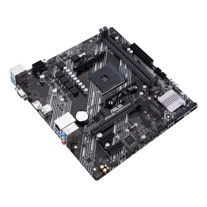 ASUS PRIME A520M-K:(AM4) 2DDR4 SATA3 HDMI VGA RJ45 mATX