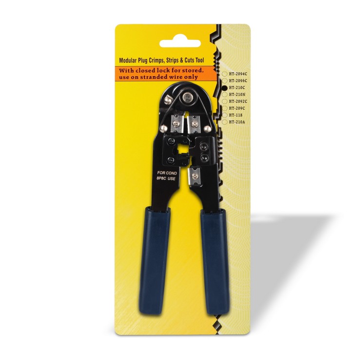 Tenaza Crimpadora AISENS RJ45 Negra/Azul (A142-0310)