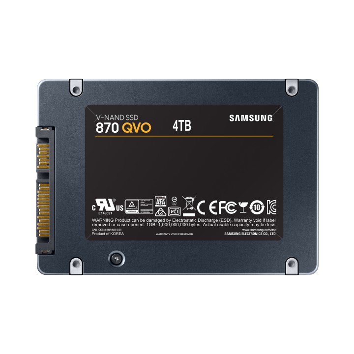 SSD Samsung 870 QVO 2.5" 4Tb SATA3 V-NAND (MZ-77Q4T0BW)
