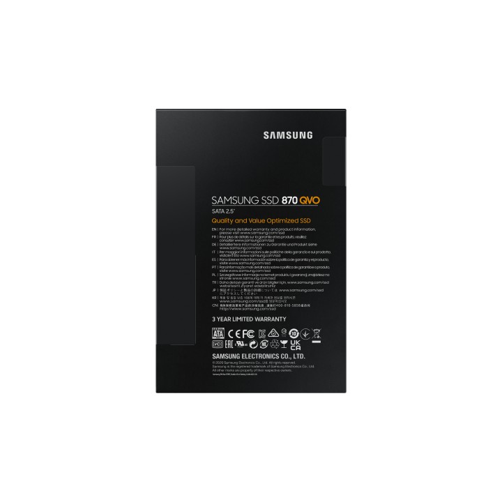 SSD Samsung 870 QVO 2.5" 4Tb SATA3 V-NAND (MZ-77Q4T0BW)