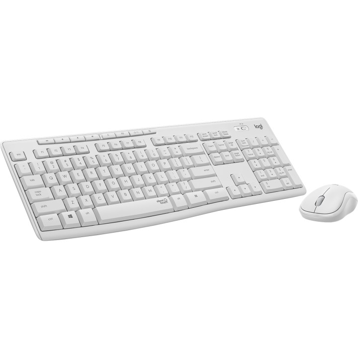 T+Ratón LOGITECH MK295 Wireless Blanco (920-009822)