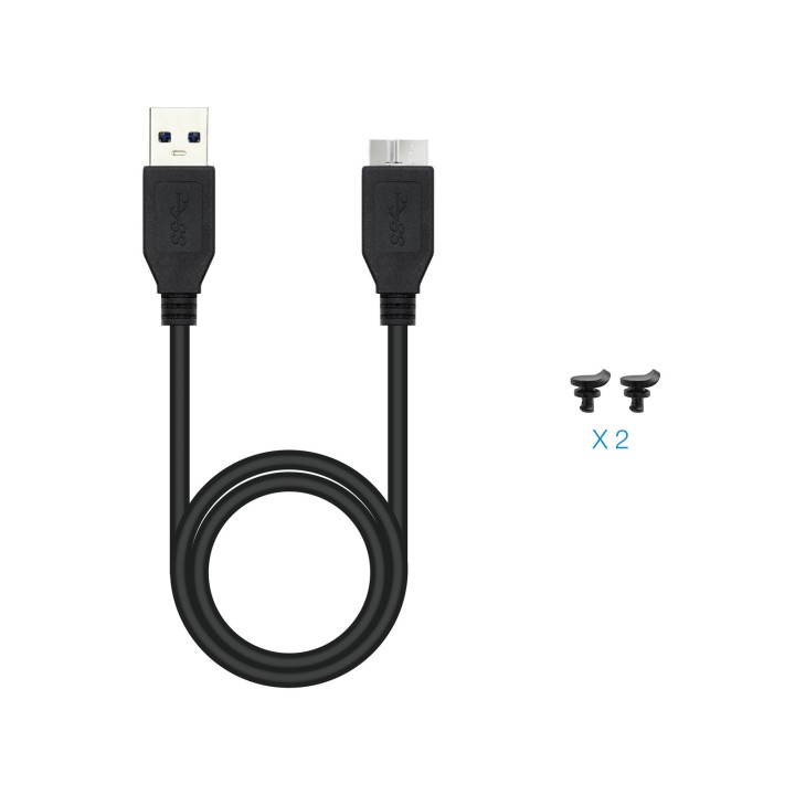Caja TooQ SSD M.2 SATA USB 3.0 Gris (TQE-2281G)