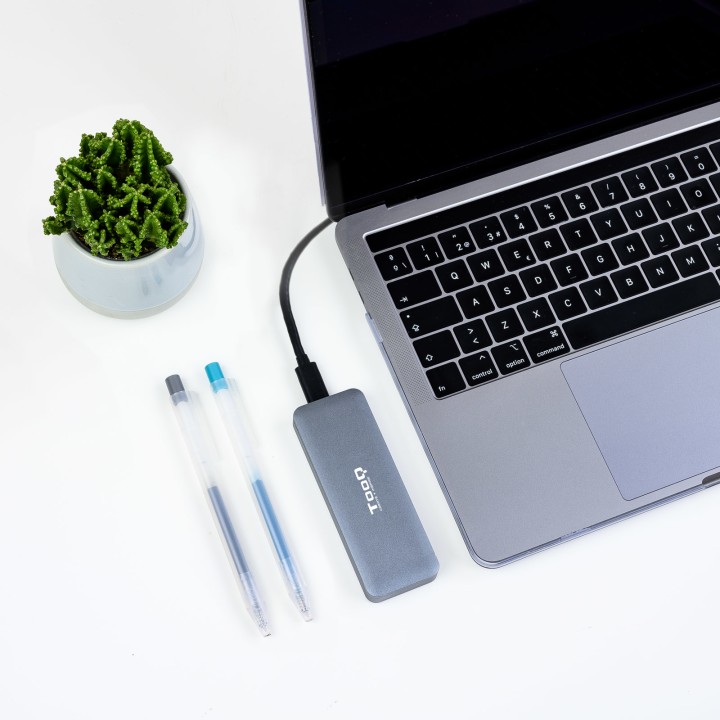 Caja TooQ SSD M.2 SATA USB 3.0 Gris (TQE-2281G)