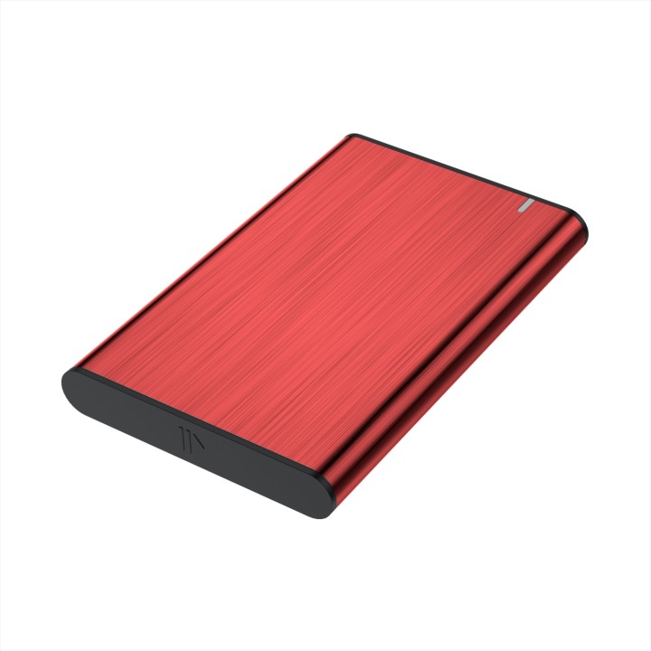 Caja AISENS HDD 2.5" SATA USB 3.0 Roja (ASE-2525RED)