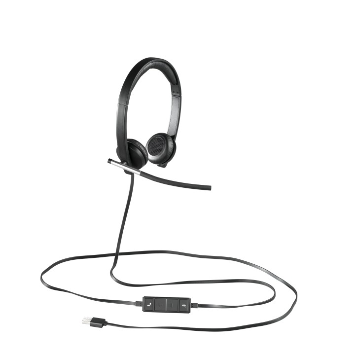 Auric+Micro LOGITECH H650E USB Negro/Plata (981-000519)