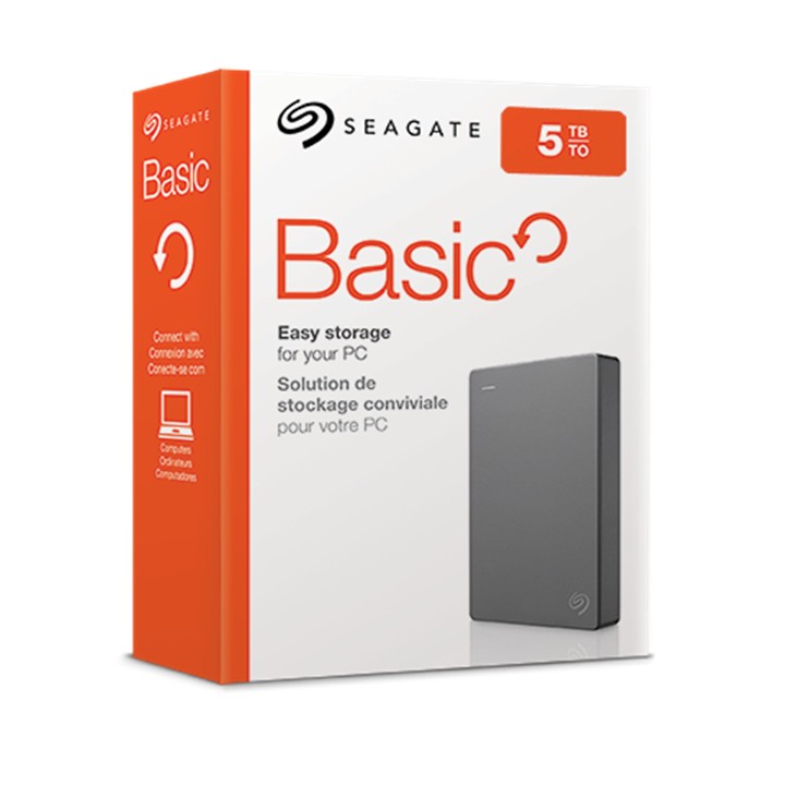 Disco Ext. Seagate 2.5" 5Tb USB 3.0 Negro (STJL5000400)