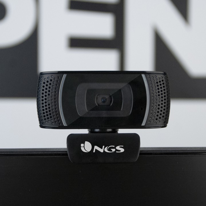 WebCam NGS FHD USB 2.0 Micrófono Negra (XPRESSCAM1080)