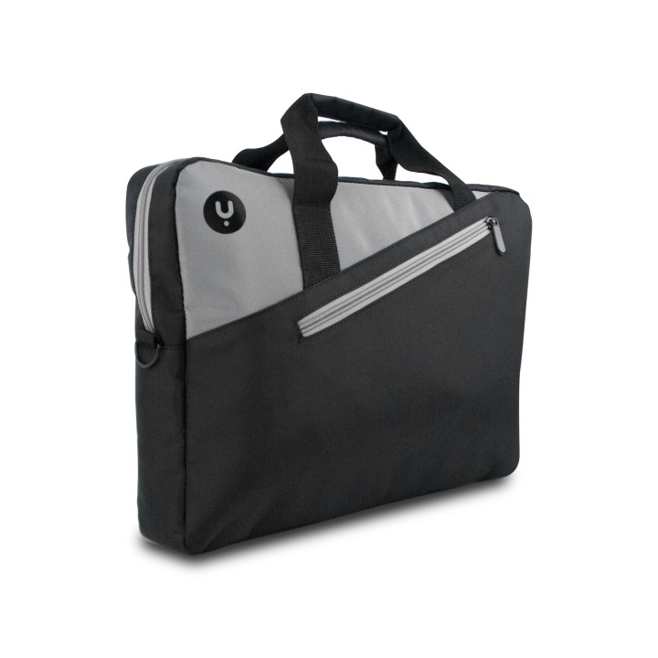 Maletin NGS Monray 14" Nylon Negro/Gris (GINGERBLACK14)