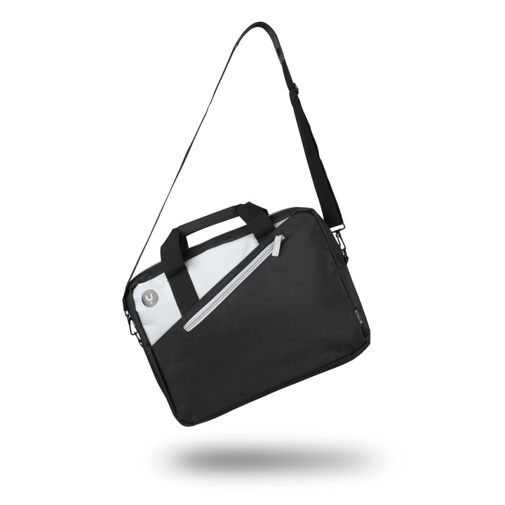 Maletin NGS Monray 14" Nylon Negro/Gris (GINGERBLACK14)