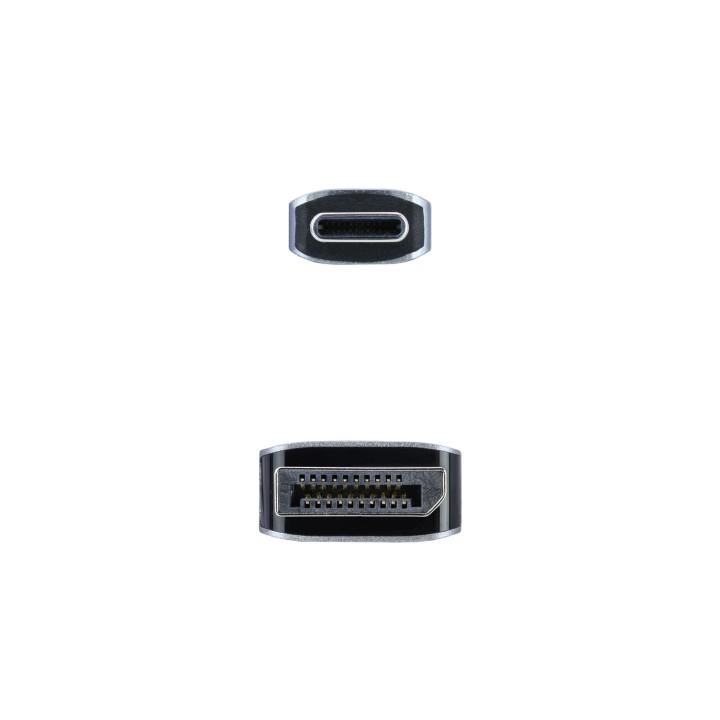 Nanocable USB-C/M a DP/M 1.8m Negro (10.15.5002)