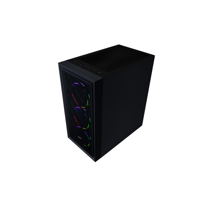 Caja Gaming Abysm Danube Kamp ARGB ATX Negra (AB812107)