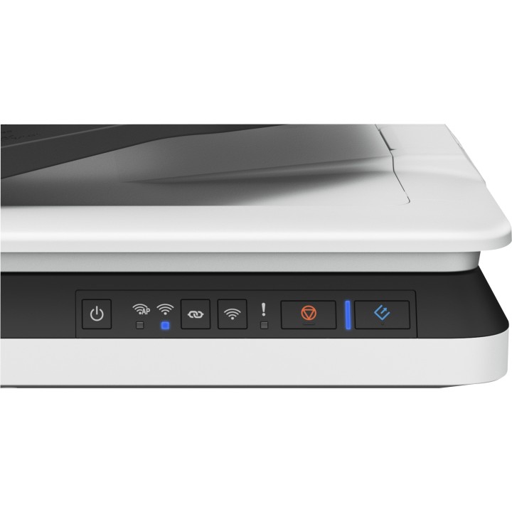 Escáner Epson DS-1660W LED A4 Negro/Blanco (B11B244401)