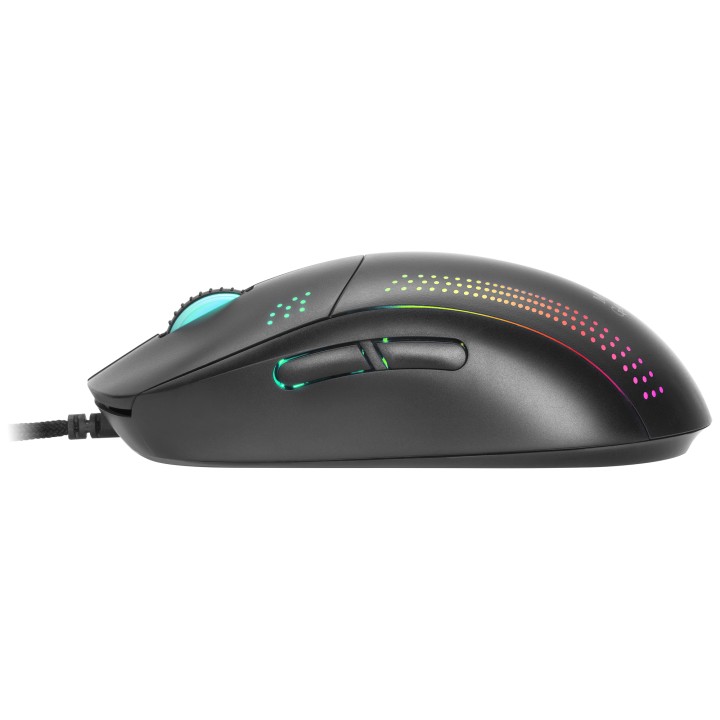Ratón Mars Gaming Óptico USB-A Negro (MMPRO)